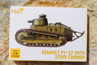 HaT8113  RENAULT FT-17 with 37mm CANNON